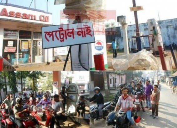 10 days of Petrol Crisis : Around 5000 hapless bikers standing before Agartalaâ€™s petrol pumps; Tripura Govt sending report to Centre on â€˜Demonetizationâ€™ but silent over â€˜Fuel Crisisâ€™ 